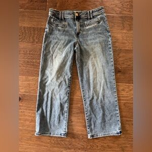 Kut from the Kloth Charlotte High Rise Wide Leg Size 10